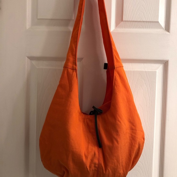 Bright orange ASKA MASUDA tote bag - Picture 2 of 7